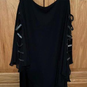 MSK 3/4 Sleeve, Embellished Dress